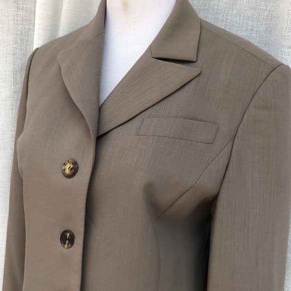 Cerutti 1881 taupe single breasted blazer - Picture 2 of 11